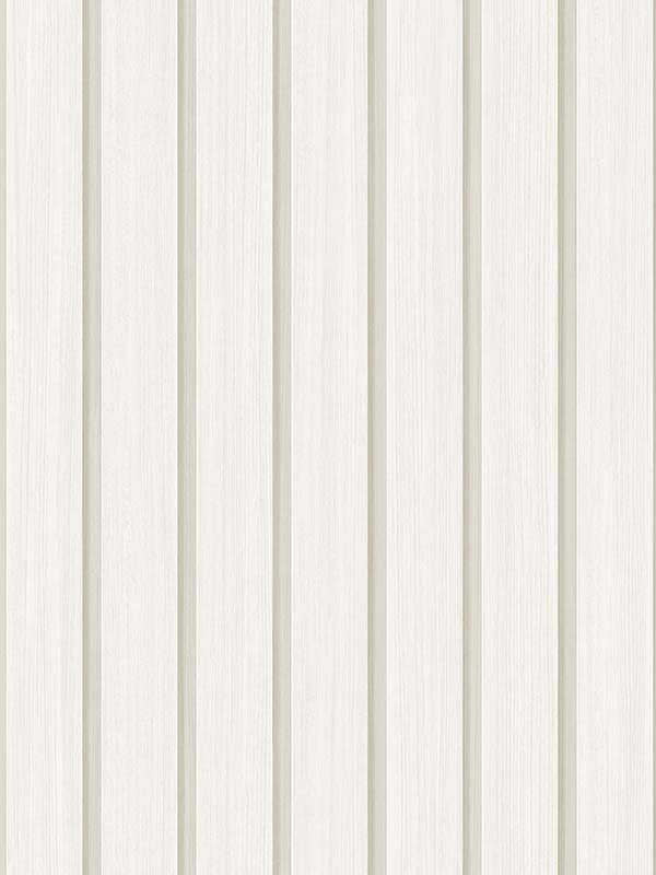 Faux Wooden Slats Peel and Stick fabric in dove color - pattern number SG12100 - by NextWall in the Peel and Stick Wallpaper by Stacy Garcia Sojourn Collection 3 collection