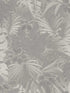 Metallic Jungle Leaves fabric in platinum color - pattern number EN3330214 - by Galerie in the Eden by Galerie collection