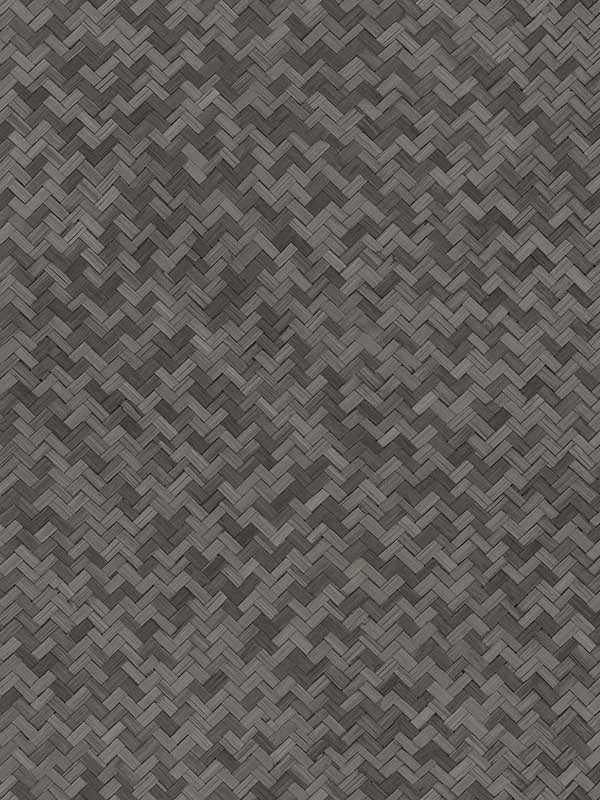 Rattan fabric in anthracite color - pattern number EN3331014 - by Galerie in the Eden by Galerie collection