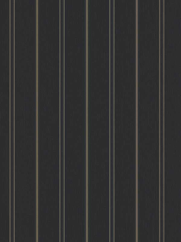 Stripes fabric in black color - pattern number 31579 - by Galerie in the Serene collection