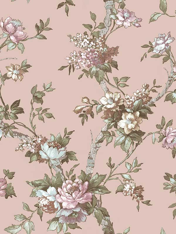 Ramo Edra fabric in pink color - pattern number 84001 - by Galerie in the Cottage Chic collection