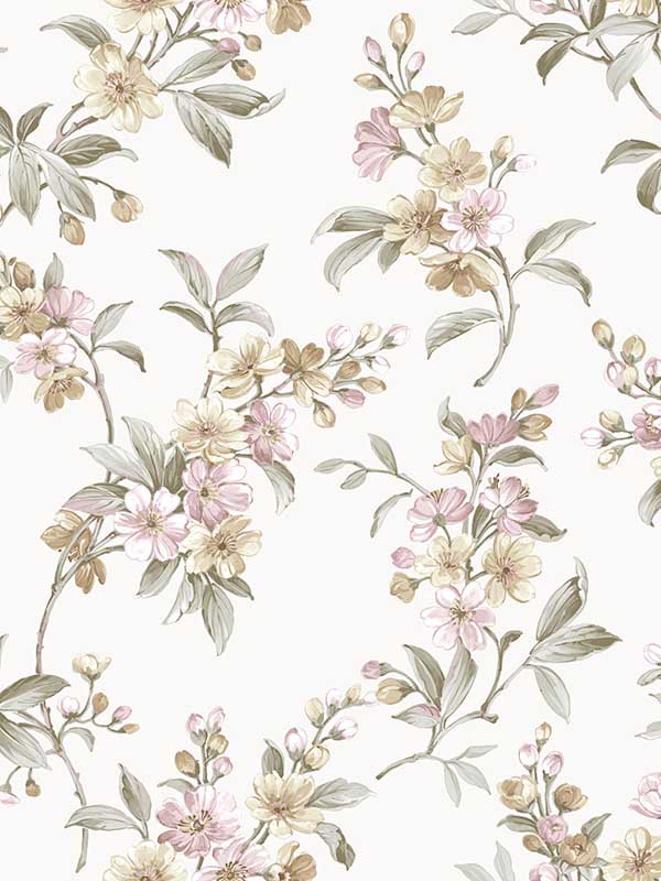 Ramabe Edra fabric in pink color - pattern number 84004 - by Galerie in the Cottage Chic collection