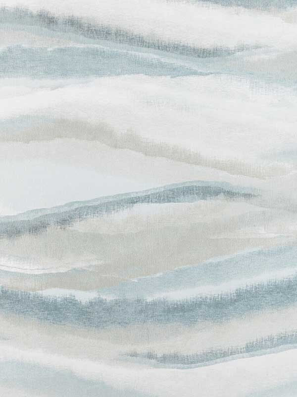Striate fabric in chambray color - pattern number W3827.511.0 - by Kravet in the Modern Luxe collection