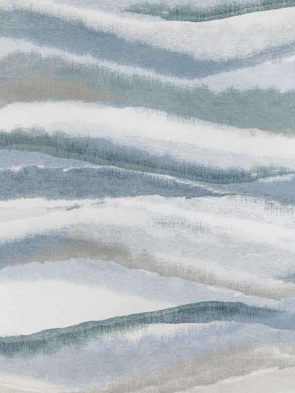 Striate fabric in indigo color - pattern number W3827.516.0 - by Kravet in the Modern Luxe collection
