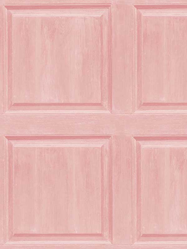 Washed Faux Panel Peel and Stick fabric in blush color - pattern number AS20301 - by NextWall in the Peel and Stick Wallpaper by Arthouse collection