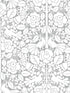 Fairy Tales Peel and Stick fabric in grey color - pattern number PSW1506RL - by Magnolia Home by Joanna Gaines in the Magnolia Home Peel and Stick Wallpaper collection