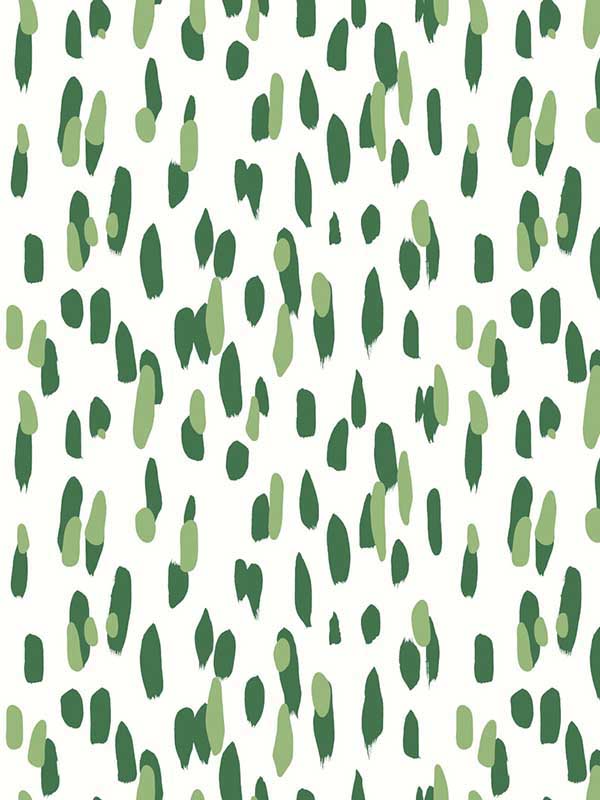 Club House Peel and Stick wallpaper in palm green color - pattern number PSW1393RL - by York in the Madcap Cottage Peel and Stick Wallpaper collection