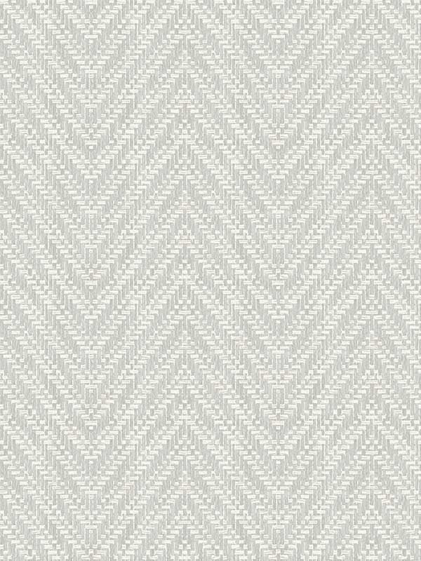 Glynn Chevron wallpaper in light grey color - pattern number 4074-26652 - by A Street Prints in the Georgia collection