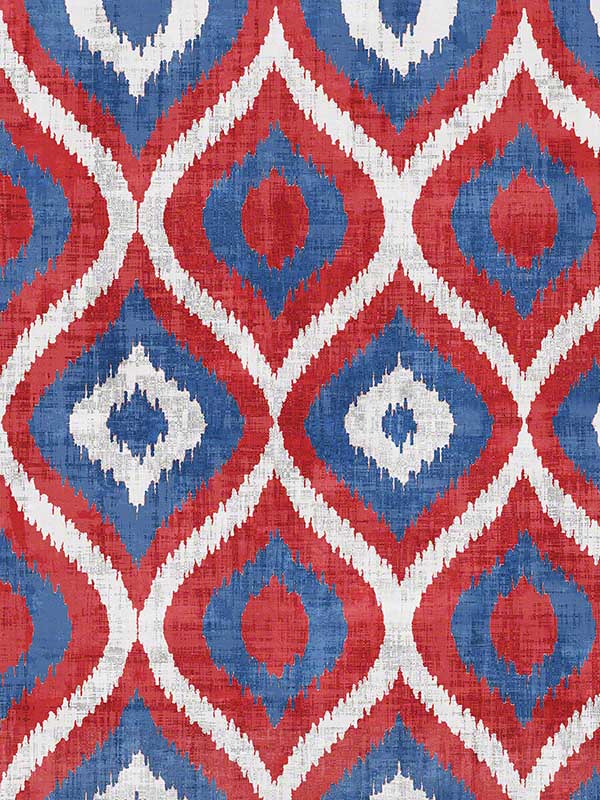 Batik fabric in nautica color - pattern number WSH1008.WT.0 - by Winfield Thybony in the Showhouse collection