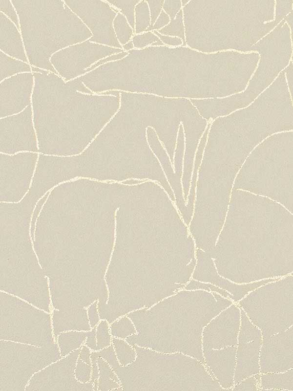 Garden fabric in dune color - pattern number WTN1002.WT.0 - by Winfield Thybony in the Taniya Nayak collection