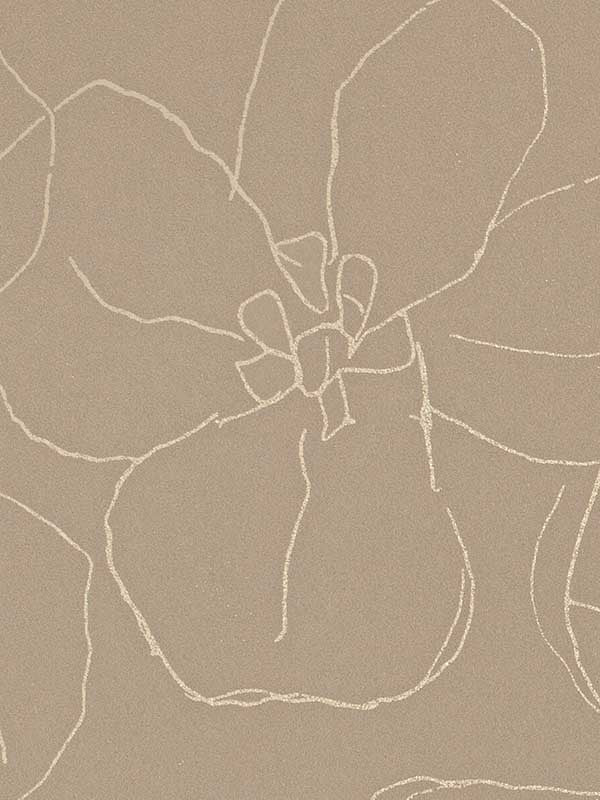 Garden fabric in pink salt color - pattern number WTN1006.WT.0 - by Winfield Thybony in the Taniya Nayak collection