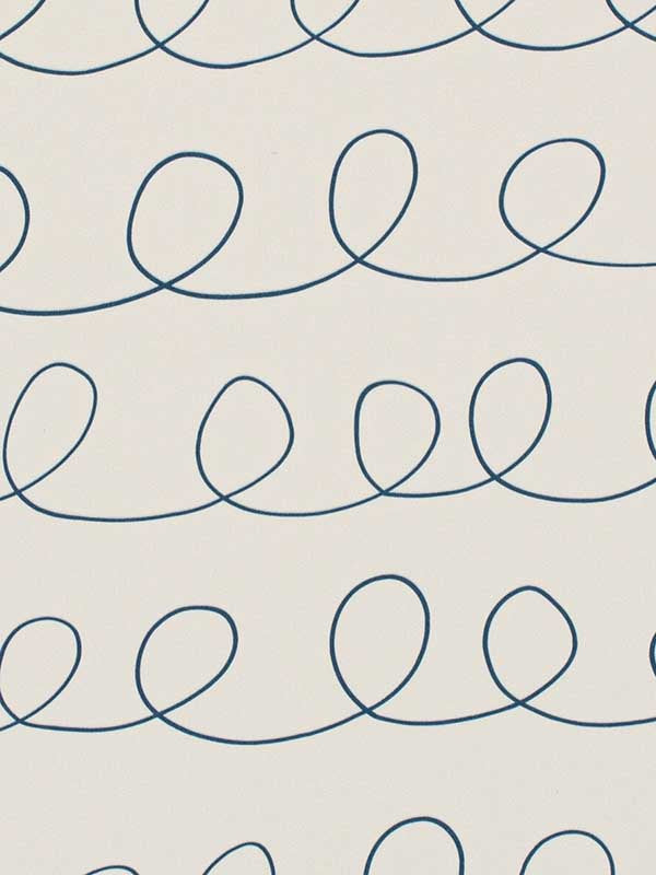 Trifle fabric in ink blue color - pattern number WTN1065.WT.0 - by Winfield Thybony in the Taniya Nayak collection