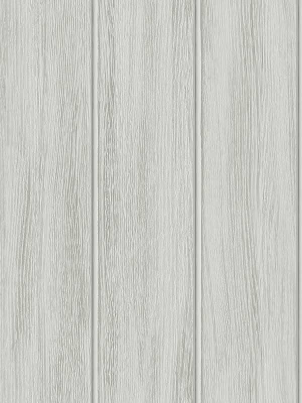 Wood Panel Peel and Stick wallpaper in weathered grey color - pattern number NW39906 - by NextWall in the Peel and Stick Wallpaper by Nextwall collection