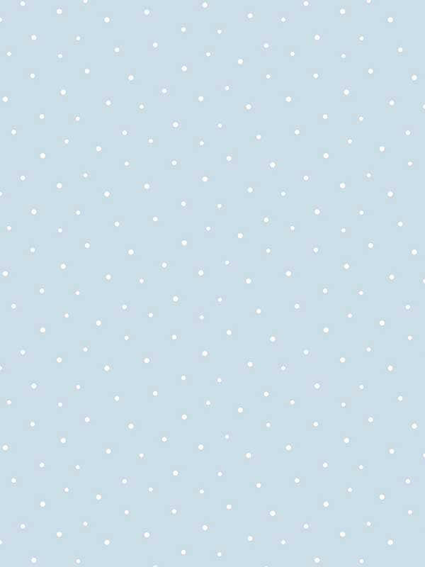Polka Dots Peel and Stick wallpaper in baby blue color - pattern number NW42102 - by NextWall in the Peel and Stick Wallpaper by Nextwall collection