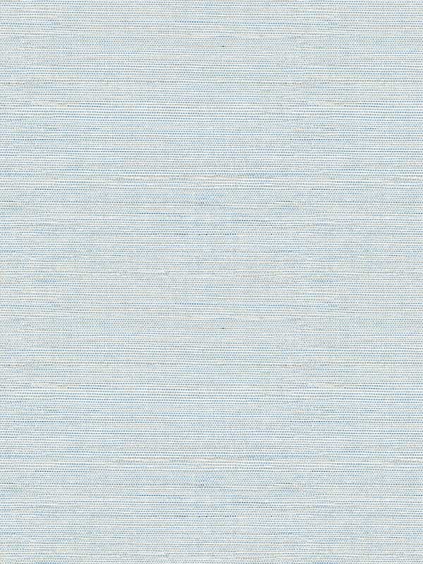 Agave Faux Grasscloth wallpaper in sky blue color - pattern number 4046-24283 - by A Street Prints in the Aura collection