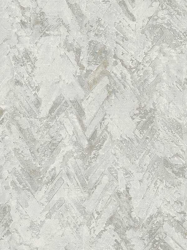 Amesemi Distressed Herring fabric in light grey color - pattern number 4105-86610 - by A Street Prints in the Lumina collection