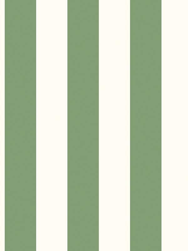 Awning Stripe fabric in green color - pattern number G45401 - by Galerie in the Just Kitchens collection