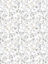 Spring Leaf Trail fabric in grey beige color - pattern number G45454 - by Galerie in the Just Kitchens collection
