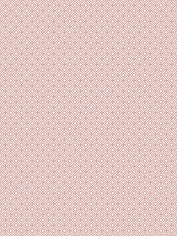 Diamond Grid fabric in cranberry color - pattern number G56652 - by Galerie in the Small Prints collection
