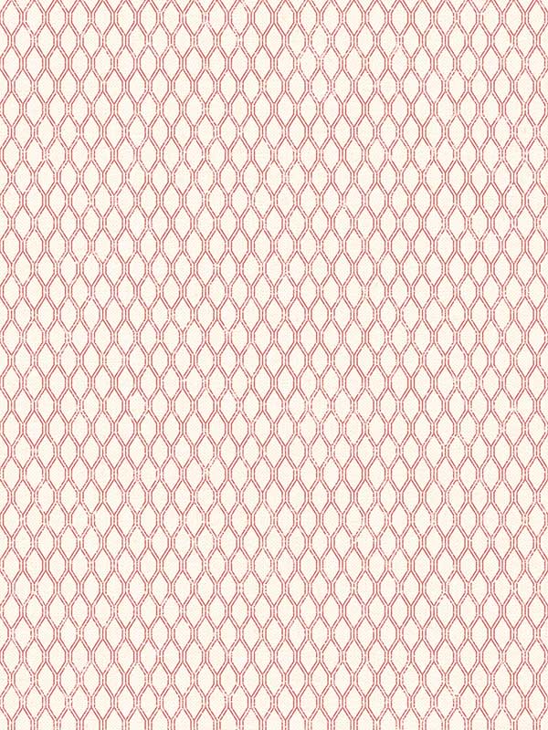 Double Links fabric in cranberry color - pattern number G56654 - by Galerie in the Small Prints collection