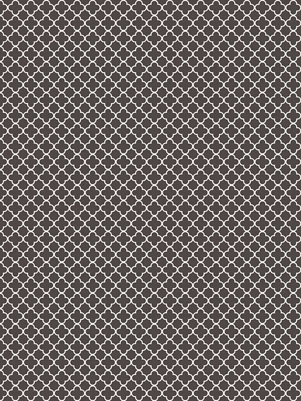Medallion fabric in black color - pattern number G56662 - by Galerie in the Small Prints collection