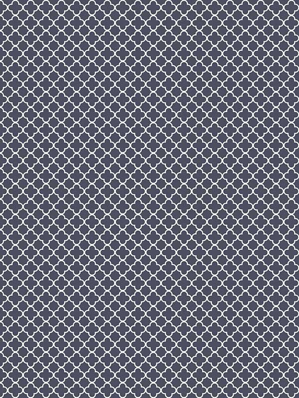 Medallion fabric in navy color - pattern number G56664 - by Galerie in the Small Prints collection