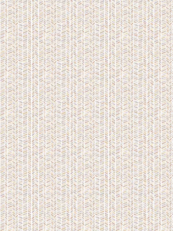 Stained Glass Stripe wallpaper in taupe beige color - pattern number G56694 - by Galerie in the Small Prints collection