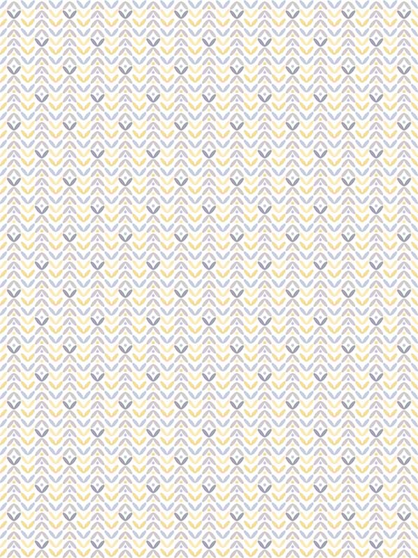 Tulip Flip fabric in yellow grey color - pattern number G56707 - by Galerie in the Small Prints collection