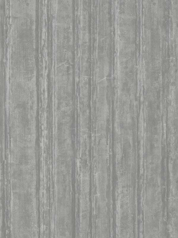 Vintage Tin Peel and Stick fabric in brushed nickel color - pattern number RRD7606N - by Ronald Redding in the Industrial Interiors Vol III collection