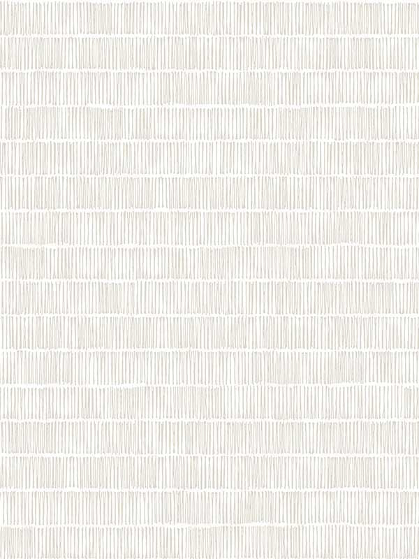 Horizontal Hash Marks fabric in white and cream color - pattern number BW3812 - by York in the Inspired by Color Beige and Neutrals collection