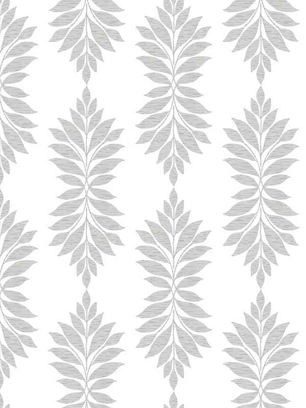 Broadsands Botanica fabric in light grey color - pattern number CV4428 - by York in the Inspired by Color Beige and Neutrals collection