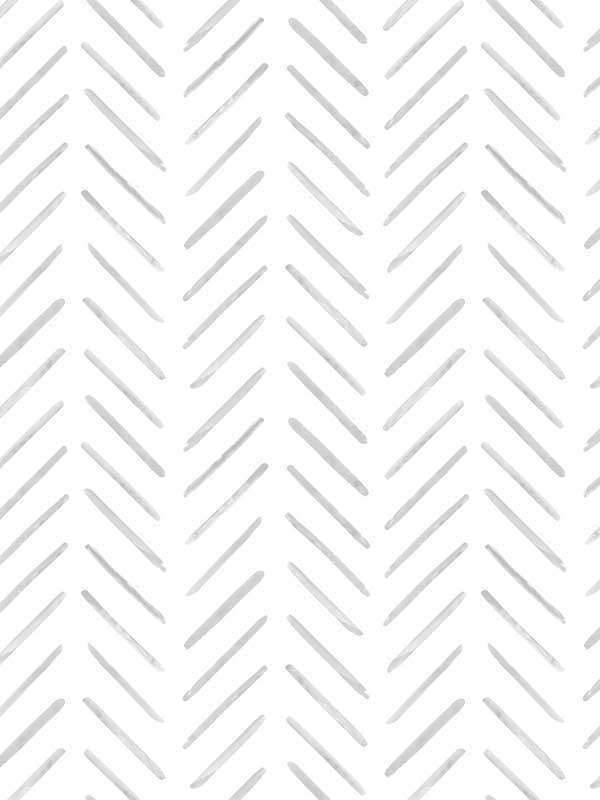 Painted Herringbone fabric in grey color - pattern number CV4453 - by York in the Inspired by Color Beige and Neutrals collection
