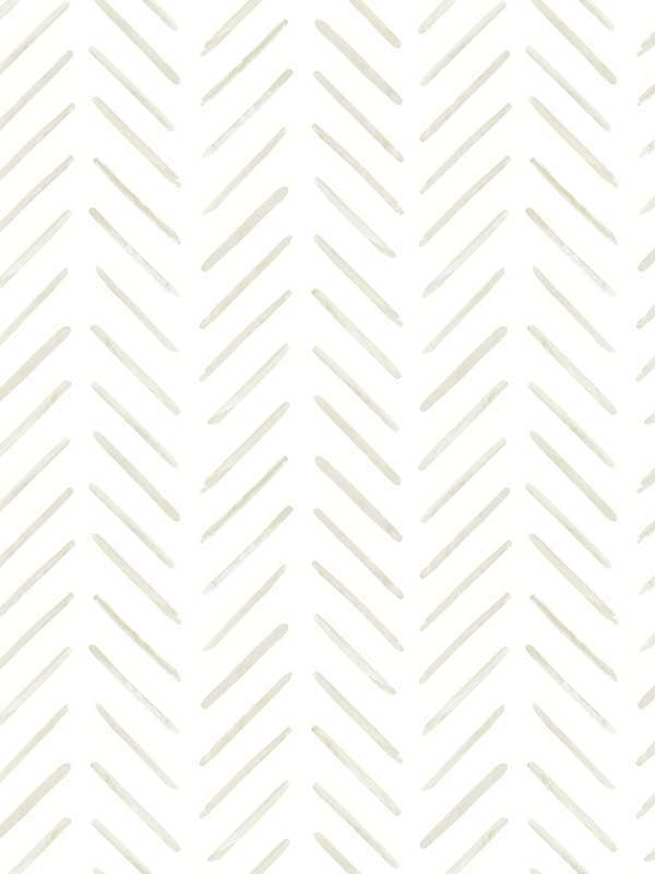 Painted Herringbone fabric in off white color - pattern number CV4456 - by York in the Inspired by Color Beige and Neutrals collection
