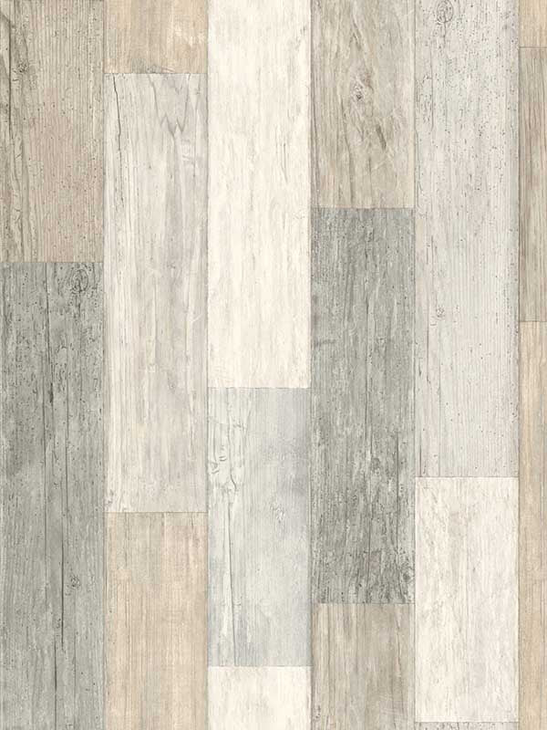 Pallet Board wallpaper in grey color - pattern number LG1400 - by York in the Inspired by Color Beige and Neutrals collection