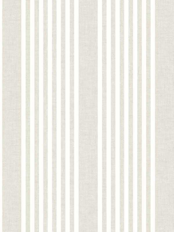French Linen Stripe wallpaper in soft linen color - pattern number SR1581 - by York in the Inspired by Color Beige and Neutrals collection