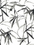 Bamboo Ink fabric in black and white color - pattern number BW3843 - by York in the Inspired by Color Black and White III collection