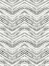 Petite Watercolor Chevron fabric in black and white color - pattern number BW3911 - by York in the Inspired by Color Black and White III collection