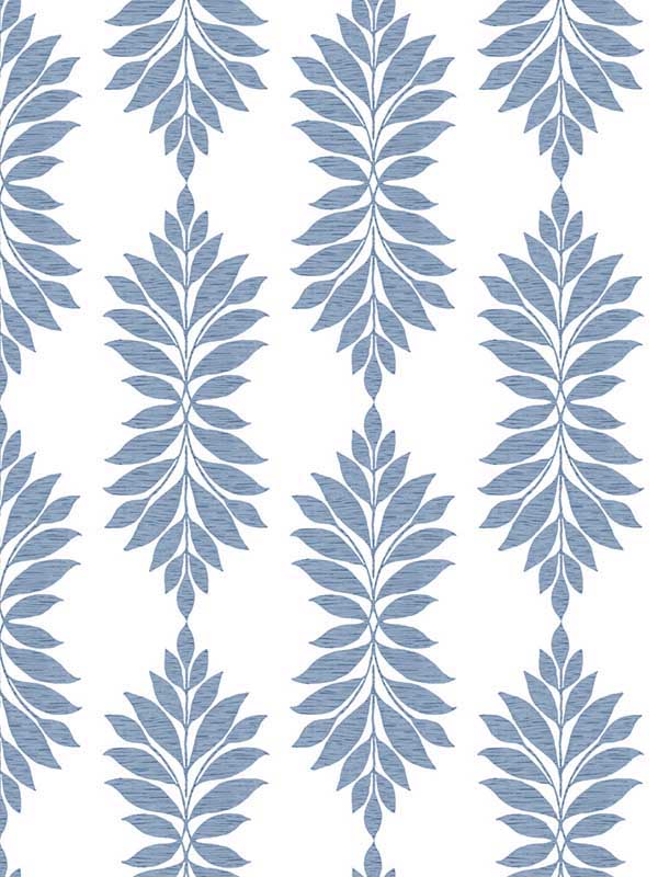 Broadsands Botanica fabric in blue color - pattern number CV4423 - by York in the Inspired by Color Blues II collection