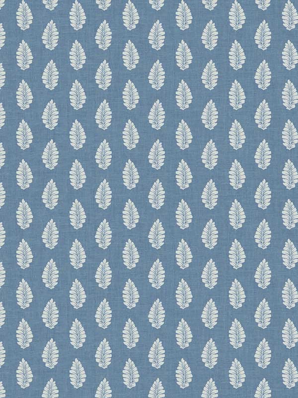 Leaf Pendant wallpaper in blue color - pattern number GR5963 - by York in the Inspired by Color Blues II collection