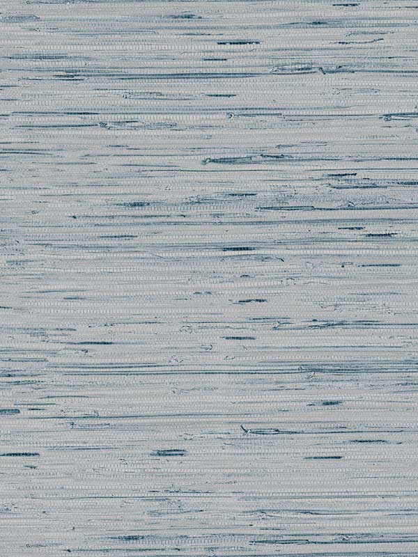 Lustrous Grasscloth wallpaper in blue and gold color - pattern number Y6201603 - by York in the Inspired by Color Blues II collection