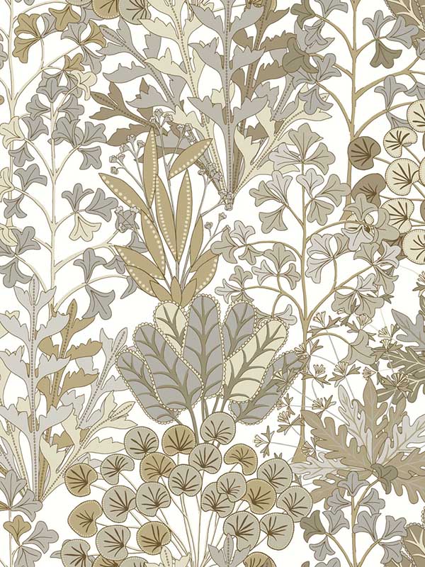 Forest Floor wallpaper in neutral color - pattern number BL1815 - by York in the Blooms Second Edition collection