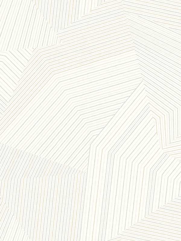 Dotted Maze fabric in white color - pattern number OI0615 - by York in the New Origins collection