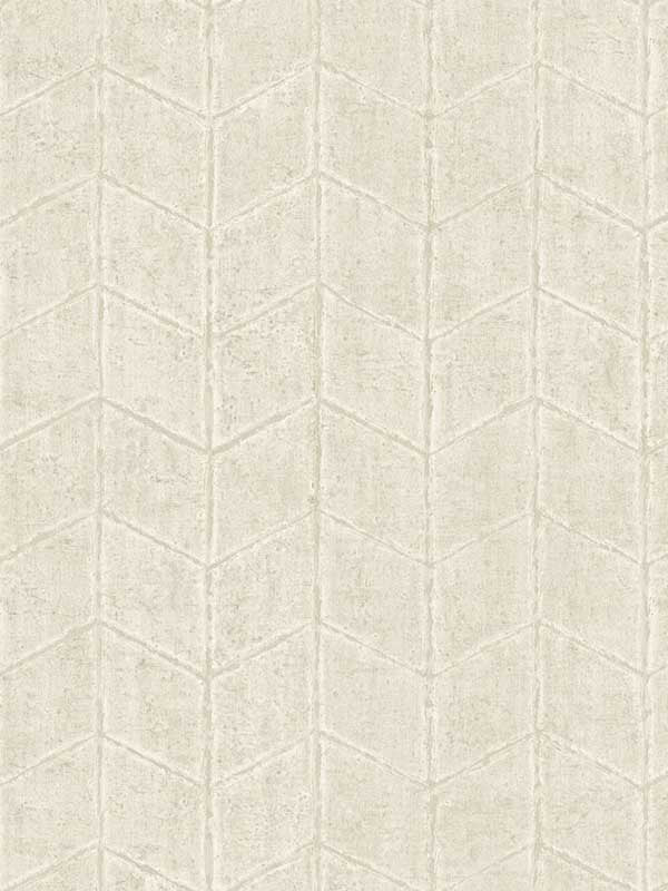 Flatiron Geometric fabric in oyster color - pattern number OI0642 - by York in the New Origins collection