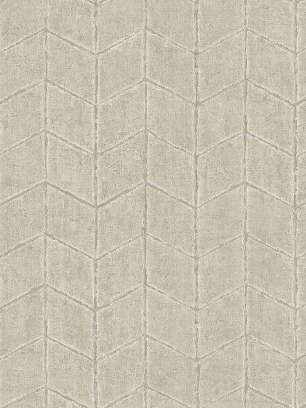 Flatiron Geometric fabric in taupe color - pattern number OI0643 - by York in the New Origins collection