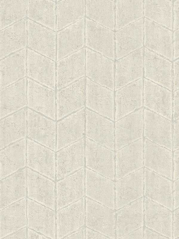 Flatiron Geometric fabric in pearl grey color - pattern number OI0644 - by York in the New Origins collection