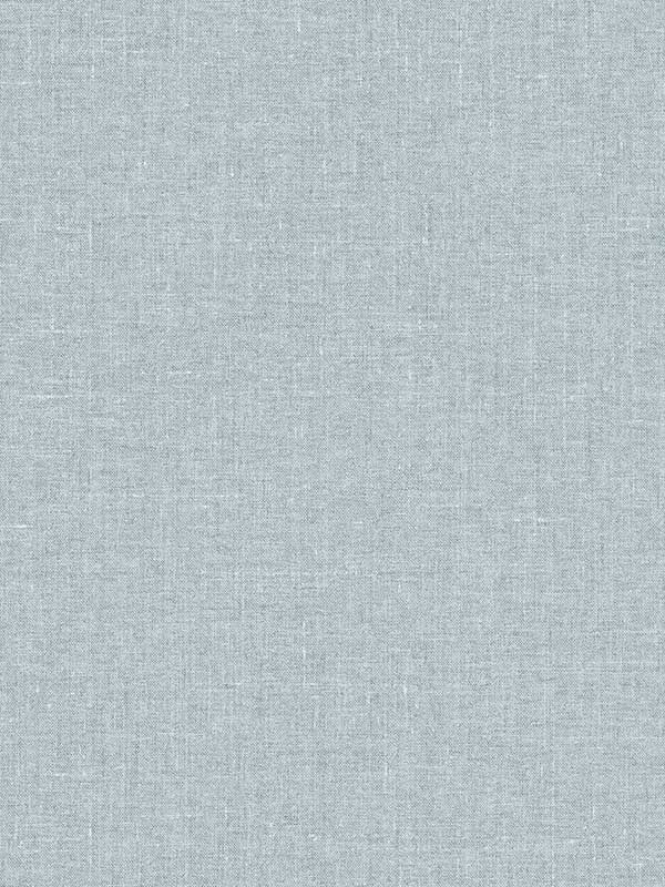 Abington Faux Linen fabric in denim wash color - pattern number EW10102 - by Seabrook in the White Heron collection