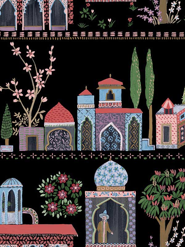 Medina wallpaper in suhoor color - pattern number WTK20100.WT.0 - by Winfield Thybony in the The Keys collection