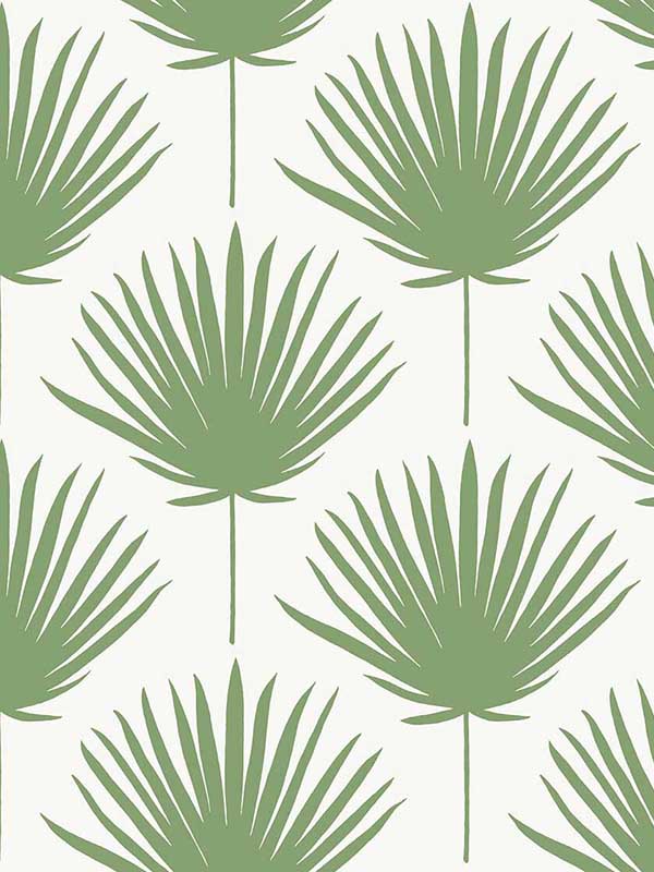 Shore Front wallpaper in viridian color - pattern number WTK21214.WT.0 - by Winfield Thybony in the The Keys collection