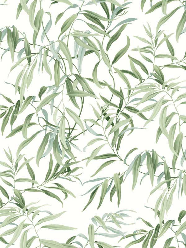 Willow Grove wallpaper in forest color - pattern number GO8241 - by York in the Inspired by Color Earthy Tones collection