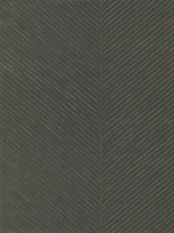 Palm Chevron fabric in green gold color - pattern number TC2693 - by York in the Inspired by Color Earthy Tones collection
